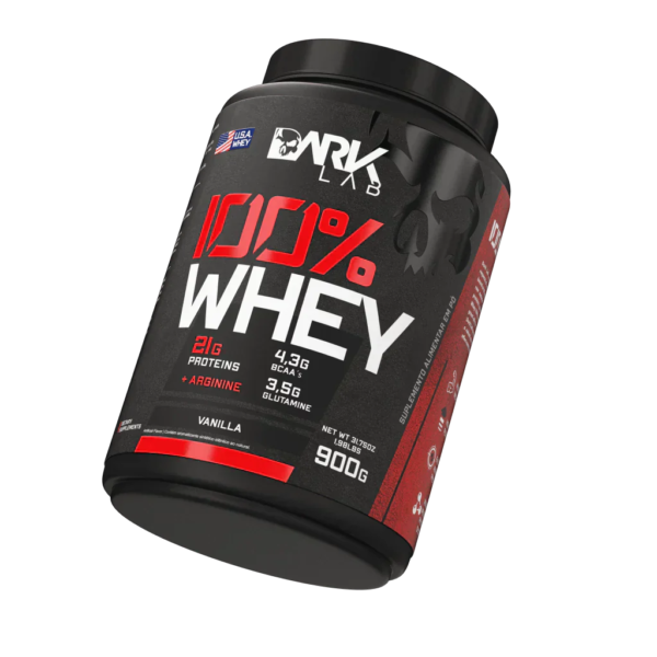 100% Whey Protein 900g - Dark Lab - Imagem 2